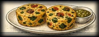Campfire Egg Bites, illustrated